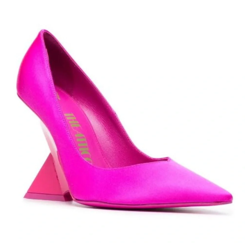 🌹 THE ATTICO🌹Cheope High-heel Fuchsia Pumps Size: 37 - Picture 1 of 16
